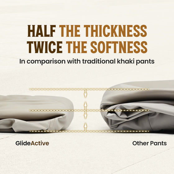 Pantalon Actif Khaki Pour Homme Avec Ceinture Extensible