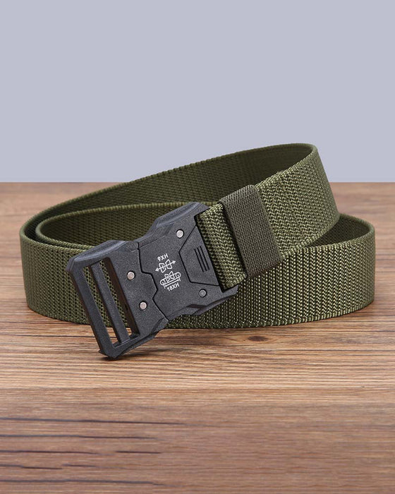 Ceinture Nylon À Boucle Tactique