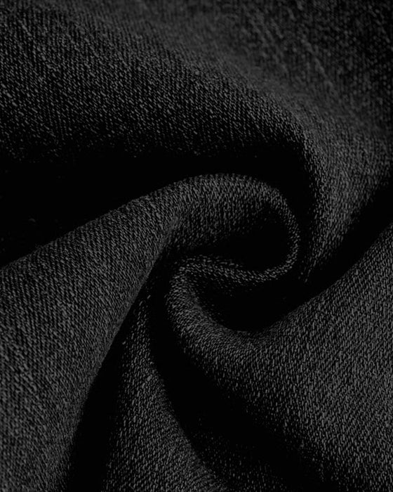 Pantalon Haute Élasticité Mode Poche Évasé