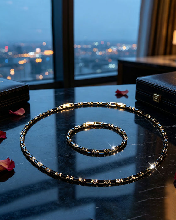 Personnalisé Réglable Étincelant Parure De Bijoux