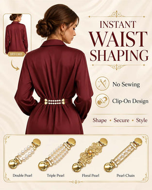 📿Pince À Ceinture Multi-Usages | Attache Pour Cardigan Et Châle💎
