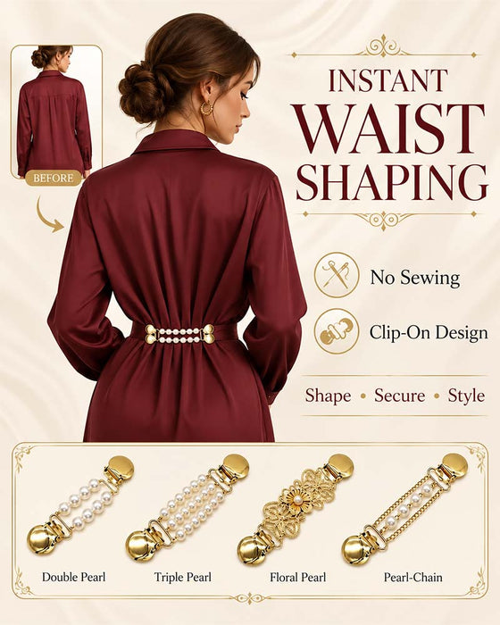 📿Pince À Ceinture Multi-Usages | Attache Pour Cardigan Et Châle💎