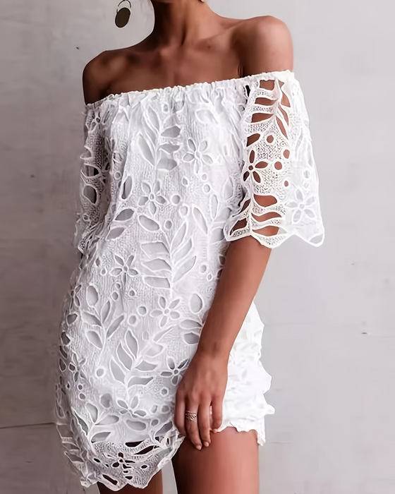 Robe Une Épaule Évidé