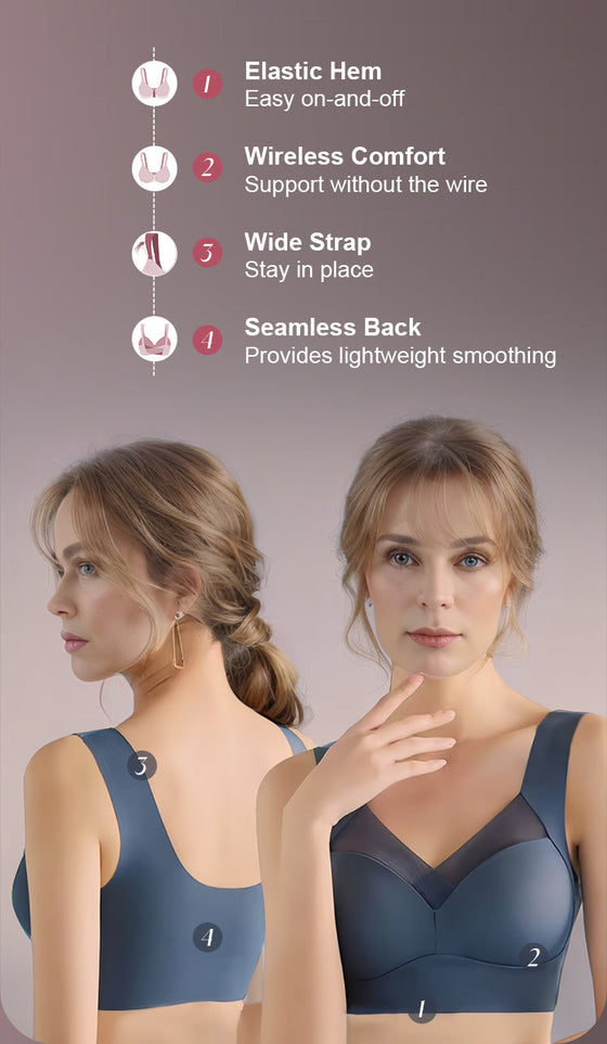 Soutien-Gorge Push-Up Sexy Sans Armature