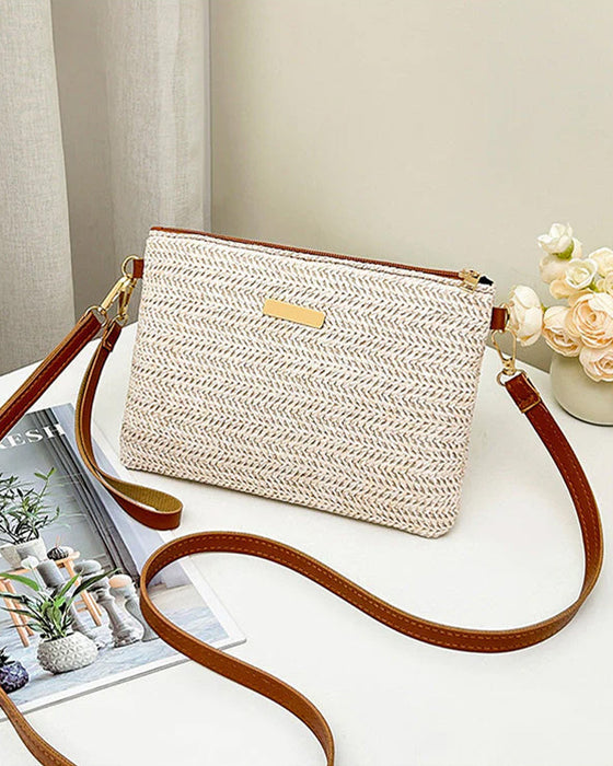 Pochette Bandoulière – Légère, Polyvalente, Accents Métalliques ✨