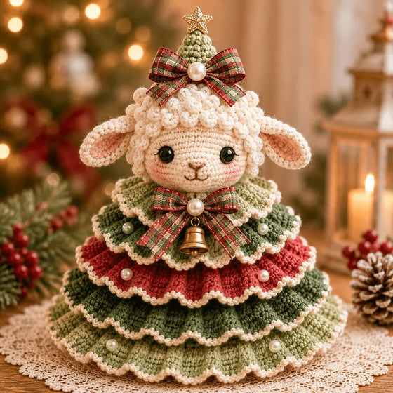 🎄 Kit DIY Arbre De Noël Animaux Au Crochet