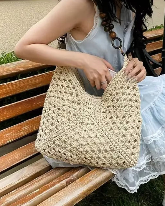 Sac Une Épaule Paille