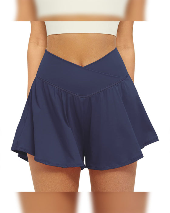 Shorts Taille Haute Uni