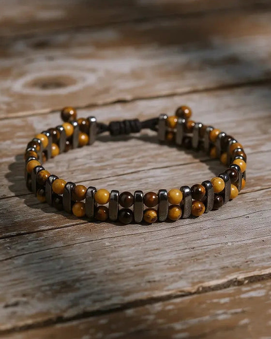Bracelet En Pierre Naturelle Œil De Tigre