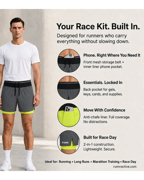 Shorts Homme Marathon Pro