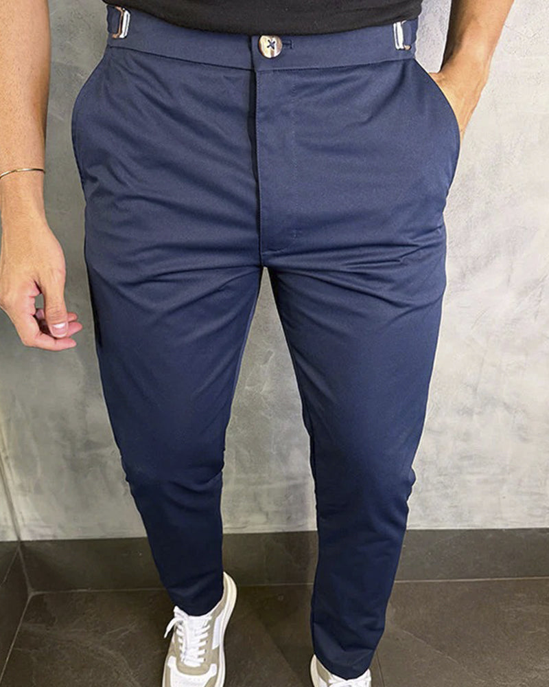Pantalon Homme Stretch Ajusté