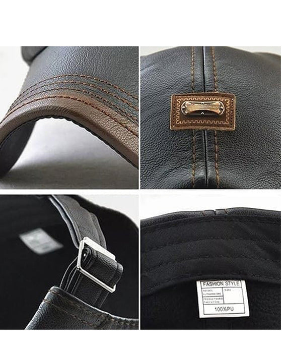 Béret Nouveau Mode Cuir