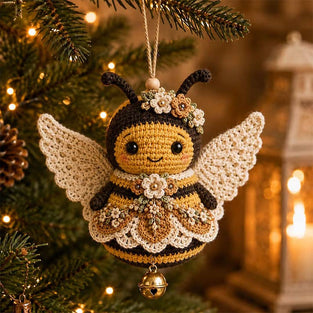 🪽 Animal Ange Crochet Décoration DIY Kit