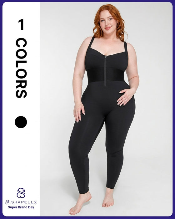 Panneau Transparent Avec Collant Doublé Polaire Stay-Warm Contrôle Du Ventre Effet Transparent Collant Bodysuit Noir Basique