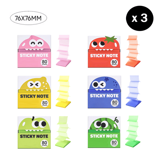 Notes adhésives Pop-up Monster