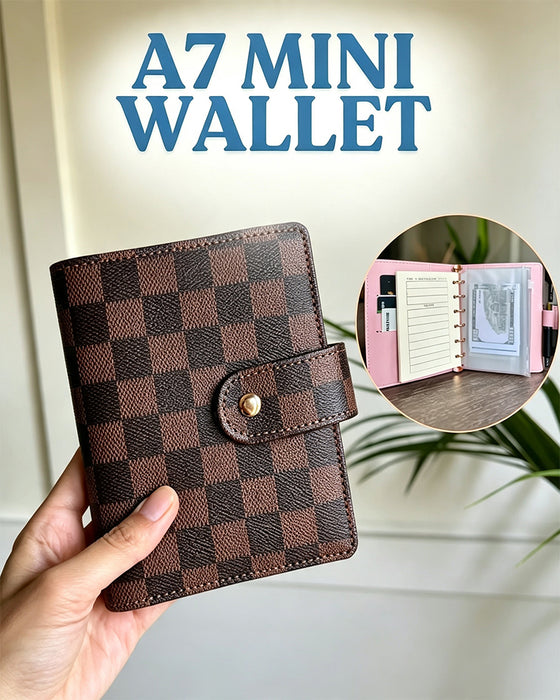 Cahier Damier Planificateur Rechargeable