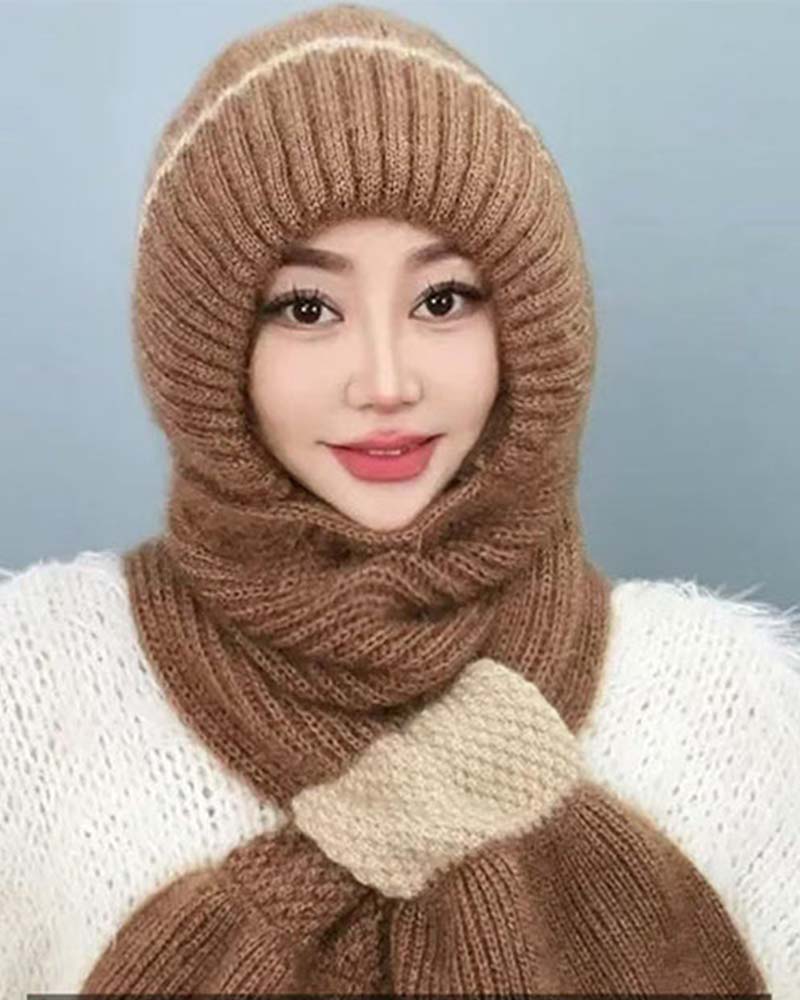 Bonnet Femme Anti-Vent Avec Protection Oreille