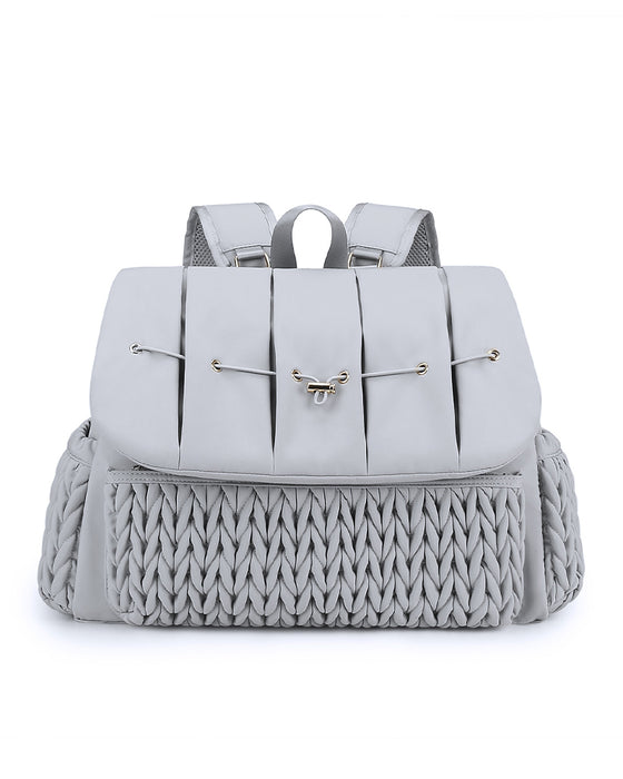 Sac Matelassé Double-Épaule Maman