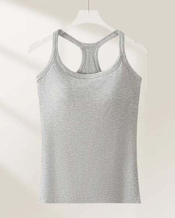 Débardeur Soutien-Gorge Intégré Côtes Unie