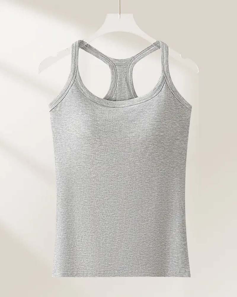Débardeur Soutien-Gorge Intégré Côtes Unie