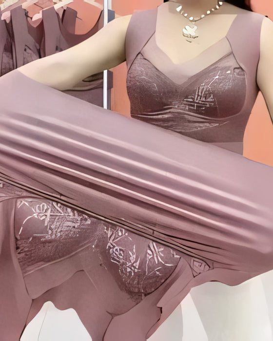 🔥Sous-Vêtements Thermiques 2 En 1 Avec Soutien-Gorge Intégré