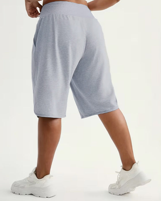 Shorts Taille Haute Jambes Larges