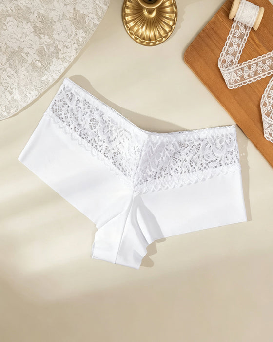 Lingerie Respirant Découpé Boxer Femme