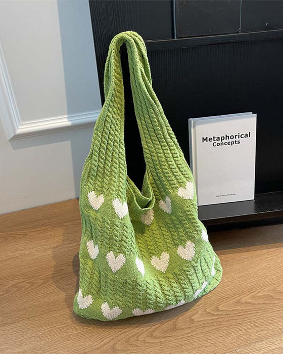 Sac Laine Tricoté Aisselle