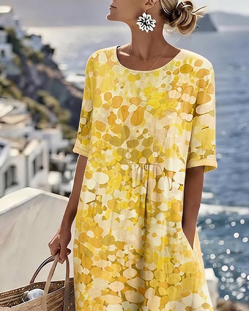 Robe Imprimée Loose