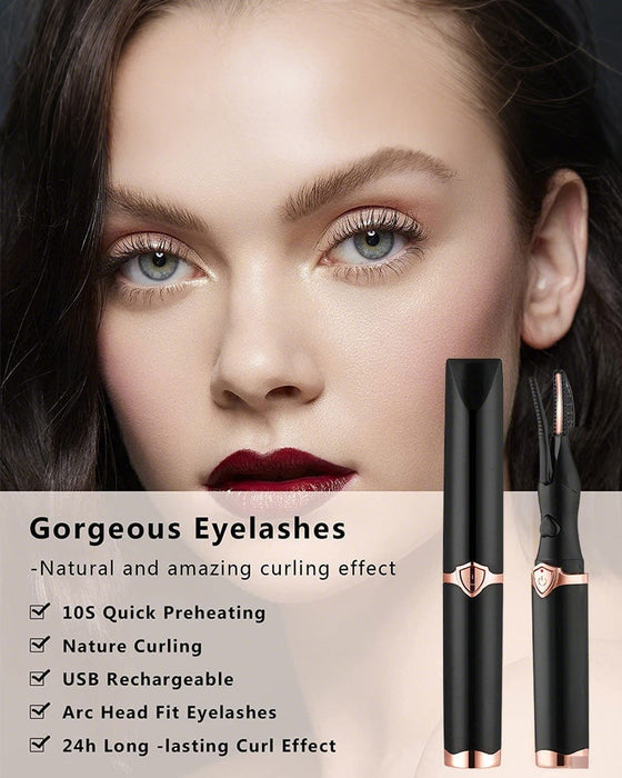 🔥Recourbe-Cils Électrique Pour Un Glam Instantané✨ Clignez & Brillez! 👁️
