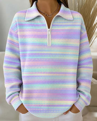Sweat‑shirt Revers Manches Longues