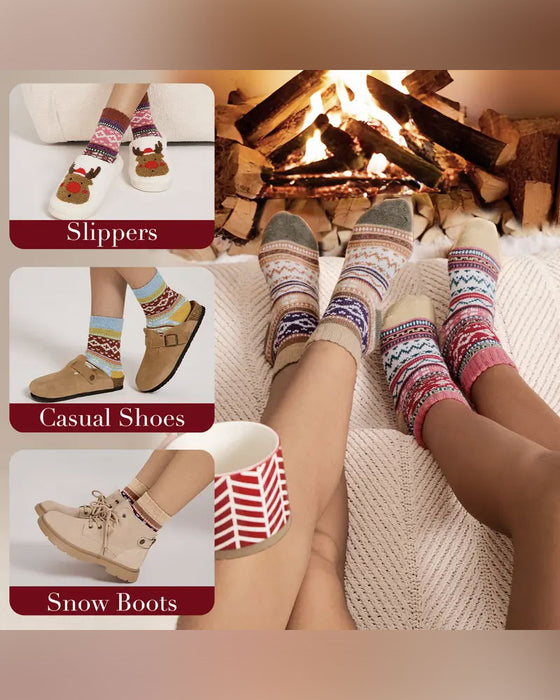 Chaussettes Cachemire Ethniques