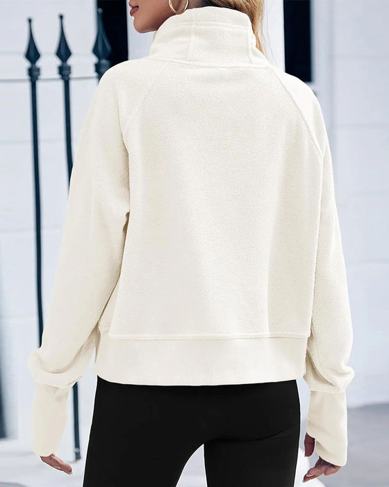 Sweatshirt Décontracté Cordon De Serrage Pullover