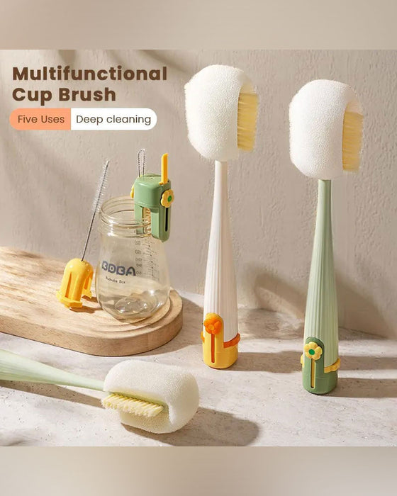 Brosse De Nettoyage De Bouteille 5-En-1