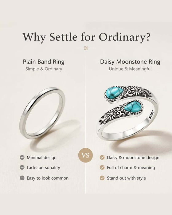 Bague Motif Marguerite