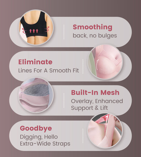 Soutien-Gorge Push-Up Sexy Sans Armature