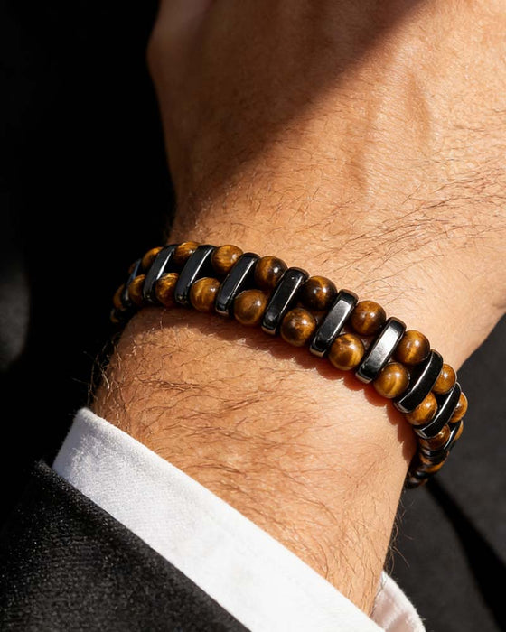 Bracelet En Pierre Naturelle Œil De Tigre