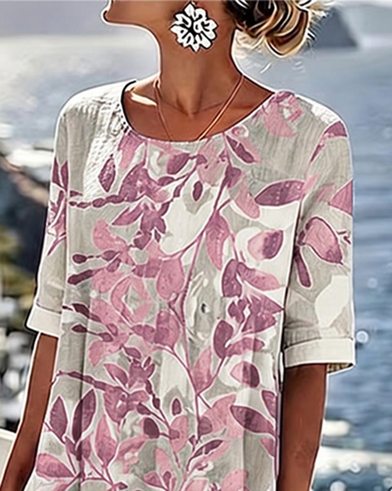 Robe Imprimé Shift