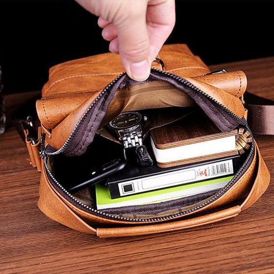 Sac à Bandoulière Pour Hommes, Sac à Bandoulière Vintage