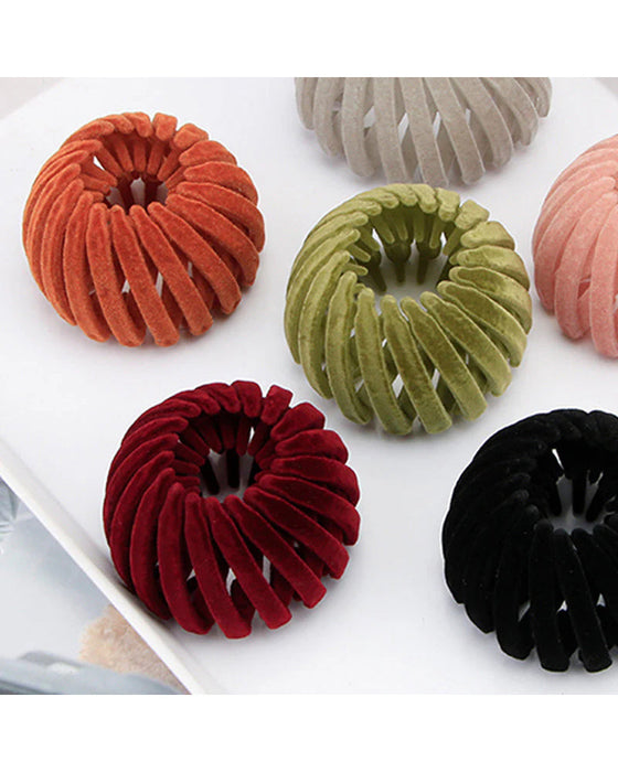 Chouchou nid de velours