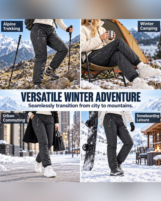 Pantalon Doublé Polaire Extérieur Thermique