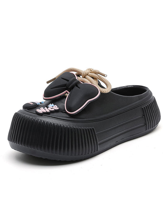 🌴 Chaussons Respirants pour Femmes avec Décoration Fleurie