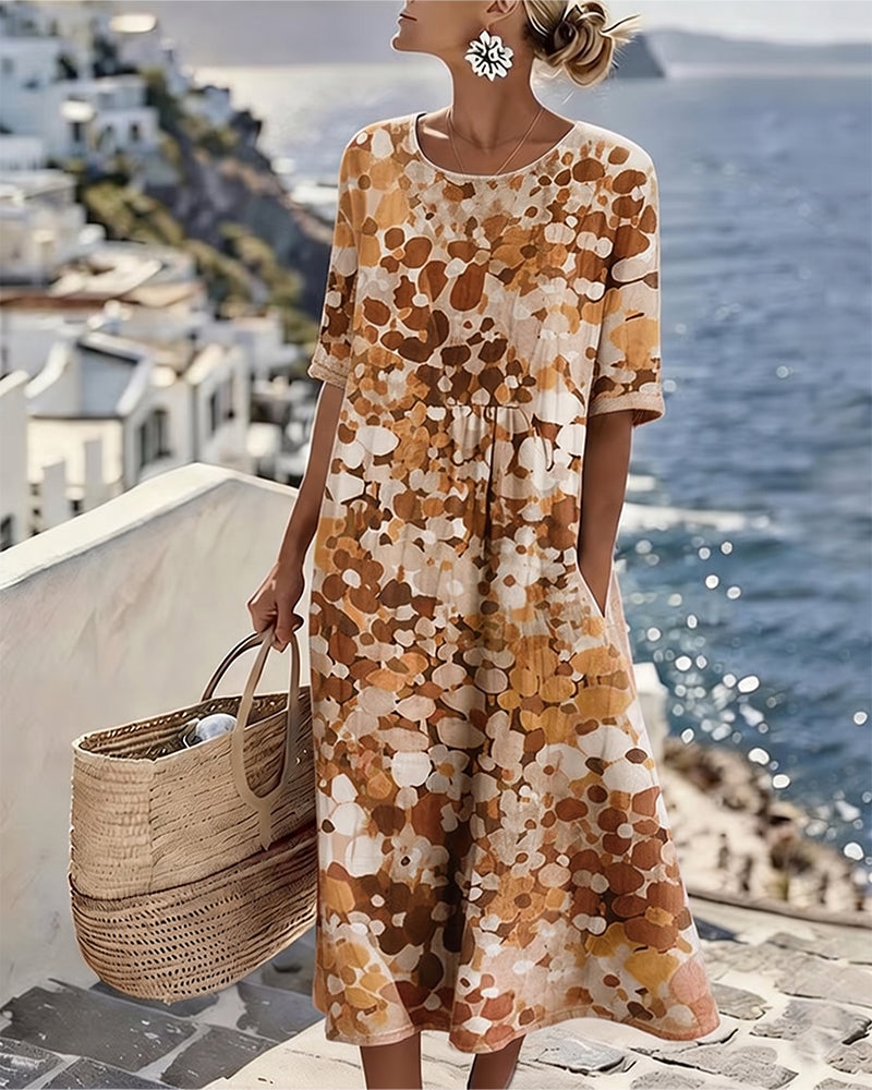 Robe Imprimée Loose