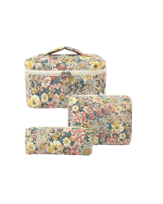 Ensemble de trousses de maquillage trois pièces