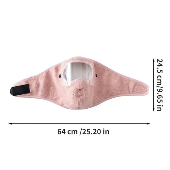 Protection Thermique Des Oreilles Masque Facial D'Hiver Avec Visière De Protection
