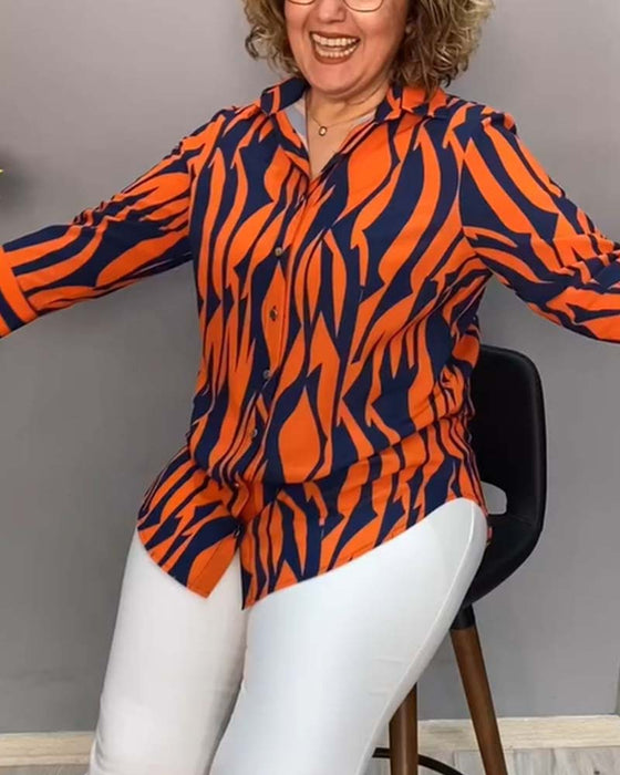 Blouse Imprimée Casual