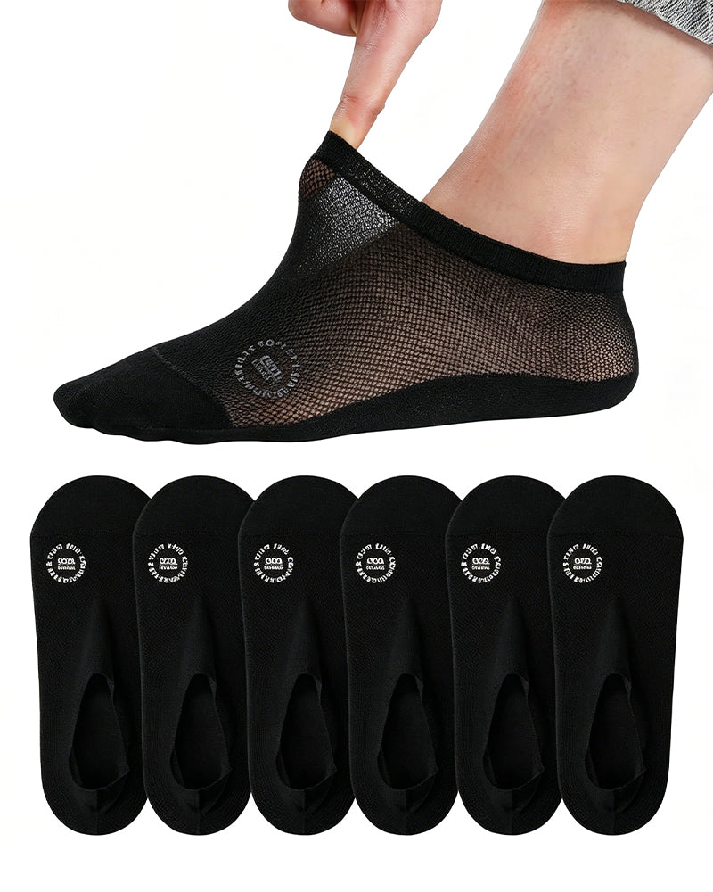Chaussettes Homme Soie Glacée Bateau