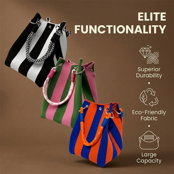 Sac Mini Tissé Seau Tote