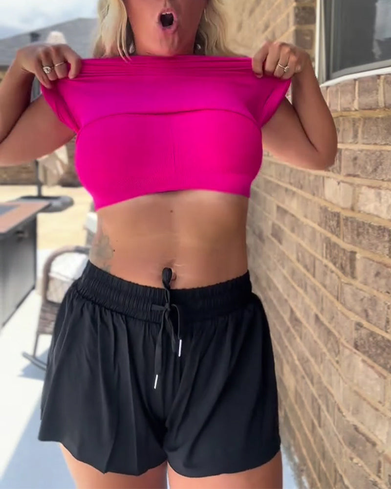 Haut Cami À Soutien-Gorge Intégré