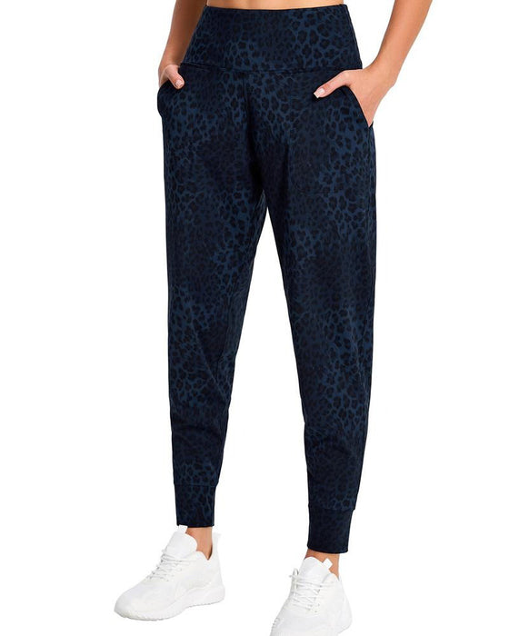Pantalon Taille Haute Poche Unie Long
